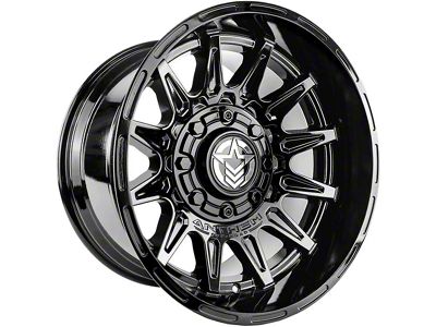 Anthem Off-Road Liberty Gloss Black Wheel; 20x12; -44mm Offset (20-24 Jeep Gladiator JT)