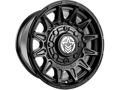 Anthem Off-Road Liberty Satin Black Wheel; 17x9 (20-24 Jeep Gladiator JT)