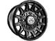 Anthem Off-Road Liberty Satin Black Wheel; 17x9; -12mm Offset (20-24 Jeep Gladiator JT)