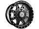 Anthem Off-Road Rogue Gloss Black Milled Wheel; 17x9 (20-24 Jeep Gladiator JT)