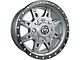 Anthem Off-Road Rogue Titanium Gray Wheel; 18x9 (20-24 Jeep Gladiator JT)