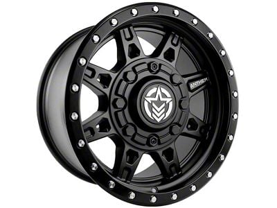 Anthem Off-Road Rogue Satin Black Wheel; 17x8.5; 0mm Offset (05-10 Jeep Grand Cherokee WK, Excluding SRT8)