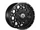 Anthem Off-Road Avenger Satin Black Wheel; 18x9; 18mm Offset (05-10 Jeep Grand Cherokee WK)