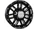 Anthem Off-Road Equalizer Gloss Black Milled Wheel; 18x9; -12mm Offset (11-21 Jeep Grand Cherokee WK2)