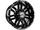 Anthem Off-Road Equalizer Gloss Black Wheel; 18x10 (07-18 Jeep Wrangler JK)