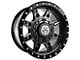 Anthem Off-Road Rogue Gloss Black Milled Wheel; 17x9; -12mm Offset (07-18 Jeep Wrangler JK)