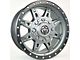 Anthem Off-Road Rogue Titanium Gray Wheel; 17x8.5 (07-18 Jeep Wrangler JK)