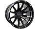 Anthem Off-Road Talon Satin Black 6-Lug Wheel; 20x12; -44mm Offset (17-24 Titan)