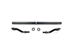 Apex Chassis 2.5-Ton Tie Rod Assembly for Dana 44; Black Aluminum (20-24 Jeep Gladiator JT)