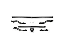 Apex Chassis 2.5-Ton Tie Rod and Drag Link Assembly without Flip Kit for Dana 44 and 0 to 4.50-Inch Lift; Steel (20-25 Jeep Gladiator Launch Edition, Mojave & Rubicon)