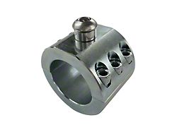 Apex Chassis FOX ATS Stabilizer Tie Rod Clamp; Zinc; 2-Inch ID (20-24 Jeep Gladiator JT)