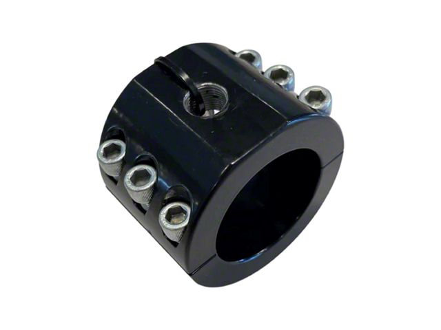 Apex Chassis Falcon Stabilizer Tie Rod Clamp; Black; 1.75-Inch ID (07-24 Jeep Wrangler JK & JL)