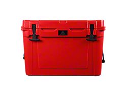 Apex Cooler System A45 Cooler with Carbon Steel Bed Rack Mount; Red (Universal; Some Adaptation May Be Required)