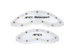 Apex Overlay Gen III Brake Caliper Overlays; Raw; Front and Rear (03-24 4Runner w/ 18+ Inch Wheels)