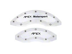 Apex Overlay Gen III Brake Caliper Overlays; Raw; Front and Rear (21-24 Bronco Sport w/ 18+ Inch Wheels)