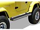 5-Inch iStep Running Boards; Hairline Silver (87-06 Jeep Wrangler YJ & TJ, Excluding Unlimited)