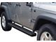 6-Inch iStep Running Boards; Black (07-18 Jeep Wrangler JK 4-Door)