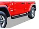 6-Inch iStep Running Boards; Black (18-24 Jeep Wrangler JL 4-Door)