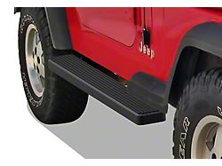 6-Inch iStep Running Boards; Black (87-06 Jeep Wrangler YJ & TJ, Excluding Unlimited)