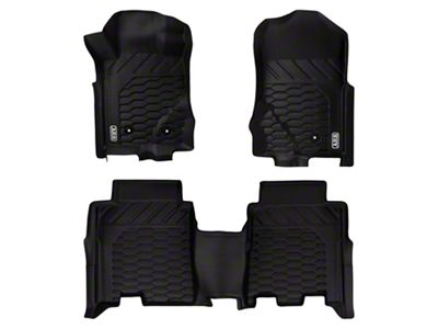 ARB Front and Rear Floor Liners; Black (21-24 Bronco 4-Door)