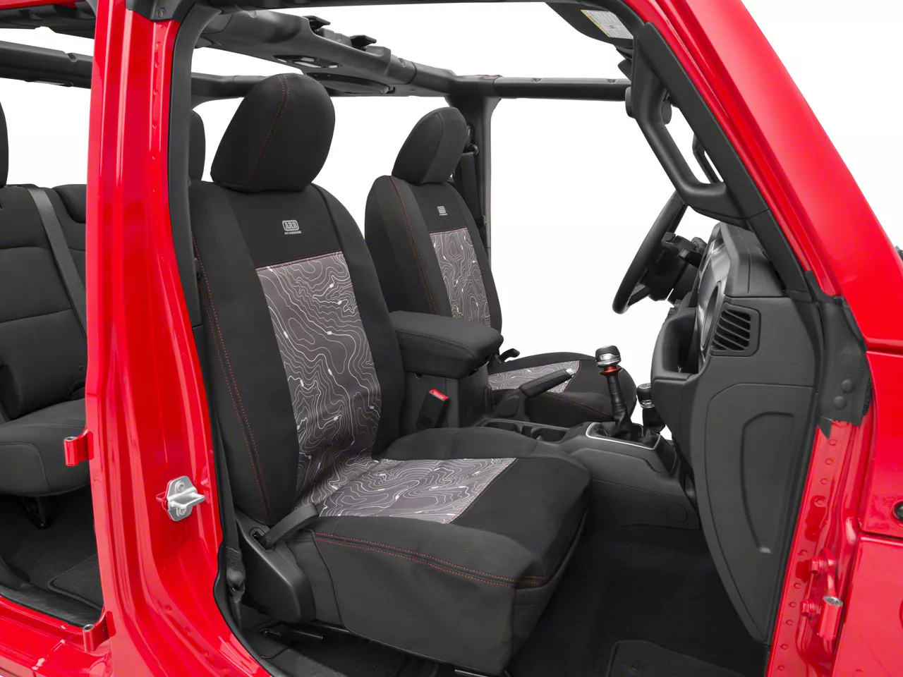 ARB Jeep Gladiator Seat Skin Front Seat Covers; Black 105505NP (2025