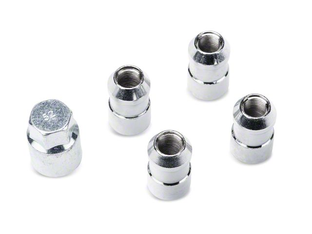 ARB Wheel Locking Nut Set for ARB Rear Tire Carrier (97-06 Jeep Wrangler TJ)