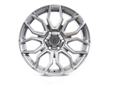 Arena Cobra Texture Gun Metal Machine Clear Coat 6-Lug Wheel; 20x9; 20mm Offset (05-15 Tacoma)