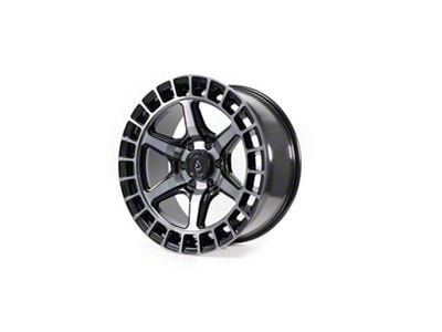 Arena Torque Glossy Black Machined DDT Face and Lip 6-Lug Wheel; 17x9; -12mm Offset (05-15 Tacoma)