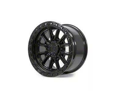 Arena Trek Glossy Black 6-Lug Wheel; 17x9; 0mm Offset (10-24 4Runner)