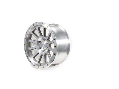 Arena Ammo Bright Machine with Zinc Bolts 6-Lug Wheel; 17x9; 0mm Offset (16-23 Tacoma)