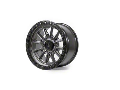 Arena Trek Glossy Gun Metal Center with Glossy Black Lip 6-Lug Wheel; 20x9; 20mm Offset (03-09 4Runner)