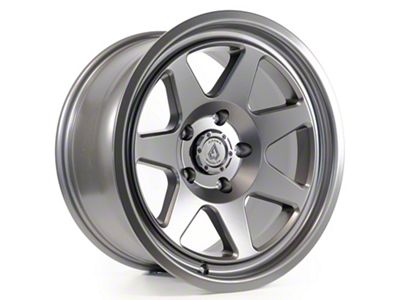 Arena Ridge Satin Gun Metal 6-Lug Wheel; 20x9; 0mm Offset (21-25 Bronco, Excluding Raptor)