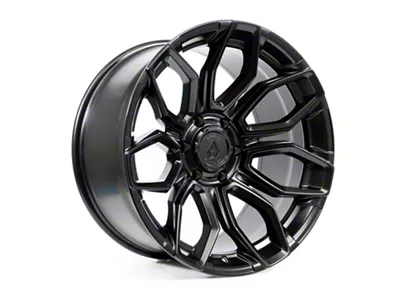 Arena Cobra Satin Black Wheel; 22x10; -18mm Offset (05-10 Jeep Grand Cherokee WK)