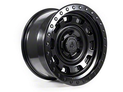 Arena Gunner Satin Black Wheel; 17x9; 0mm Offset (18-25 Jeep Wrangler JL)