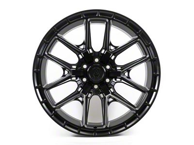 Arena Battle Satin Black 6-Lug Wheel; 22x12; -44mm Offset (16-24 Titan XD)