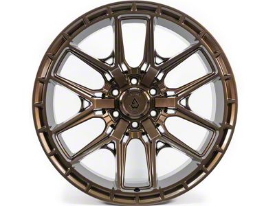 Arena Battle Smoked Bronze Tint Clear 6-Lug Wheel; 22x10; -18mm Offset (16-24 Titan XD)