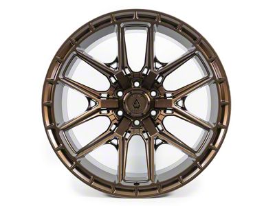 Arena Battle Smoked Bronze Tint Clear 6-Lug Wheel; 22x12; -44mm Offset (16-24 Titan XD)