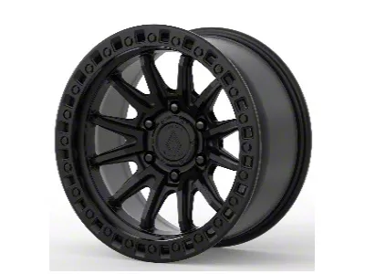 Arena Mission Satin Black 6-Lug Wheel; 20x10; -18mm Offset (16-24 Titan XD)