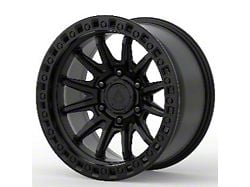 Arena Mission Satin Black 6-Lug Wheel; 20x10; -18mm Offset (22-25 Tundra)