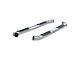 3-Inch Round Side Step Bars; Polished Stainless (05-23 Tacoma Double Cab)