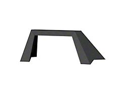 TrailChaser Front Bumper Angular Brush Guard; Textured Black (07-18 Jeep Wrangler JK)