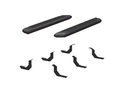 5.50-Inch AdvantEDGE Side Step Bars; Carbide Black (07-17 Tundra Regular Cab)