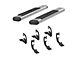 6-Inch Oval Side Step Bars; Polished Stainless (07-17 Tundra Regular Cab)