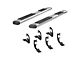 6-Inch Oval Side Step Bars; Polished Stainless (07-21 Tundra Double Cab)