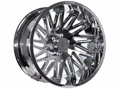 Arkon Off-Road Armstrong Chrome 6-Lug Wheel; Left Directional; 22x12; -51mm Offset (03-09 4Runner)