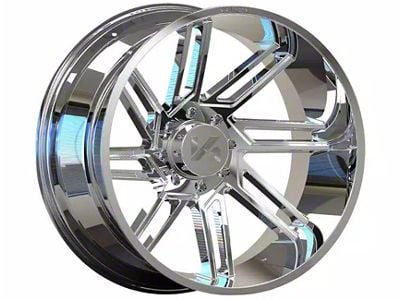 Arkon Off-Road DaVinci Chrome 6-Lug Wheel; Left Directional; 20x12; -51mm Offset (03-09 4Runner)