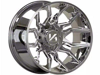 Arkon Off-Road Roosevelt Chrome 6-Lug Wheel; 22x12; -51mm Offset (03-09 4Runner)