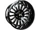 Arkon Off-Road Alexander Gloss Black Milled 6-Lug Wheel; 22x14; -81mm Offset (04-15 Titan)