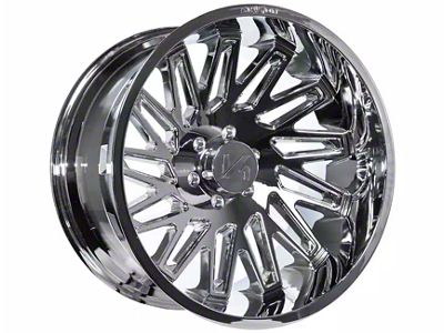 Arkon Off-Road Armstrong Chrome 6-Lug Wheel; Right Directional; 22x12; -51mm Offset (04-15 Titan)