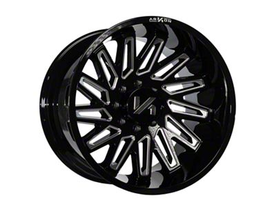 Arkon Off-Road Armstrong Gloss Black Milled 6-Lug Wheel; 20x12; -51mm Offset (04-15 Titan)